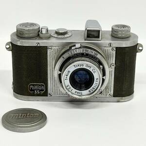 1 jpy ~[ operation not yet verification ] Mini on MINION 35 Toko 1:3.5 f=4cm range finder camera film camera J100139