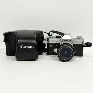 1円~【動作未確認】キャノン Canon FTb QL LENS FD 28mm 1:3.5 一眼レフ フィルムカメラ 単焦点レンズ 付属品あり J100129