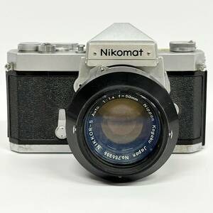 1円~【動作未確認】ニコン Nikon Nikomat FT NIKKOR-S Auto 1:1.4 f=50mm 一眼レフ フィルムカメラ 単焦点レンズ 付属品あり J100191