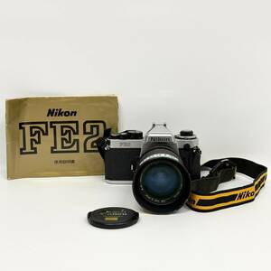 1円~【動作未確認】ニコン Nikon FE2 SIGMA ZOOM-ΦⅢ 1:3.5-4.5 f=28-84mm 一眼レフ フィルムカメラ レンズ 付属品あり J100194 