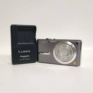 1円~【ジャンク品】パナソニック Panasonic LUMIX DMC-FX9 LEICA DC VARIO-ELMARIT 1:2.8-5.0/5.8-17.4 ASPH. デジタルカメラ J100176