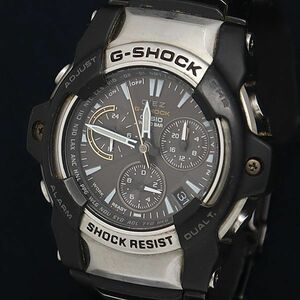 1円 稼動 良品 電波ソーラー カシオ G-SHOCK GS-1000D スモセコ デイト タフソーラー メンズ腕時計 OKZ 0023100 5BJT