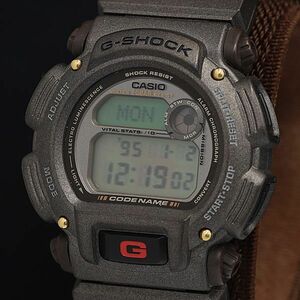 1円 箱付き 稼動 美品 カシオ DW-8800 Gショック グレー QZ デジタル文字盤 コードネーム メンズ腕時計 OGH 0052000 5MBT