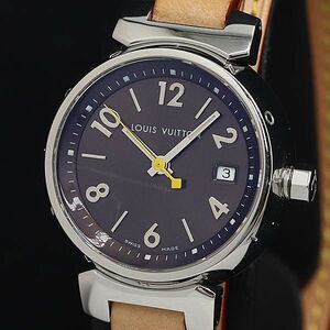 1 иен с коробкой работа Louis Vuitton язык b-ruQ1211 CY6953 QZ чёрный циферблат Date женские наручные часы OGH 0059400 5ERT
