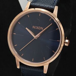 1 иен с ящиком работа Nixon QZ талон Gin to Len The -A108.2195 черный циферблат женские наручные часы KMR 2000000 NSK