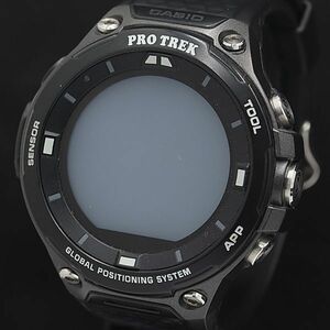 1円 保/箱付 稼働 カシオ プロトレック スマート 充電式 デジタル文字盤 WSD-F20 メンズ腕時計 KMR 2000000 NSK