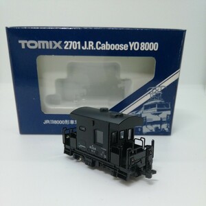 N gauge freight train TOMIX JRyo8000 car . car 2701 tail light 0 N coupler case storage goods railroad model 
