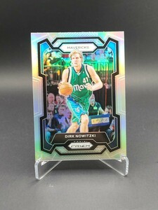 2023-24 Panini NBA Prizm Dirk Nowitzki（Dallas Marvericks）Silver Prizm Panini NBA Basketball カード