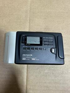 AIWA アイワHS-JX929 ステレオラジオカセット　BBEシステム 中古品