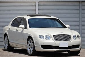 【 希少ゴーストホワイト / 後席セパレート 】２００８ｙ Bentley Continental フライングスパー Left Hand Drive 走行６．１万ｋ 