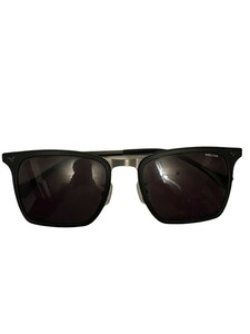 (1 иен старт!)POLICE Police Police квадратное type SPL154I 0U28 53 размер солнцезащитные очки оттенок черного 