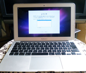 【起動確認】MacBook Air 11インチ 1.4GHz 64GB MC505J/A【難あり】