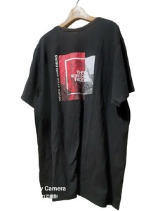 THE NORTH FACE/ザ ノースフェイス/背面スクウェアロゴ/半袖Tシャツ/MEN'S-XXL/USED 