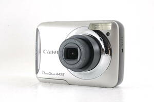 動作品 単三電池使用 キャノン Canon PowerShot A495 パワーショット コンパクトデジタルカメラ 管GG3314