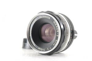 ニコン Nikon NIKKOR-S Auto 5cm 50mm f2 日本光学 Nippon Kogaku MF 一眼カメラレンズ 管GG3302