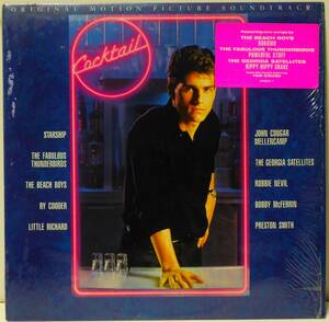 米国盤 1988年盤 カクテル オリジナル サウンド トラック COCKTAIL ORIGINAL MOTION PICTURE SOUNDTRACK ELEKTRA 9 60806-1 MADE IN USA
