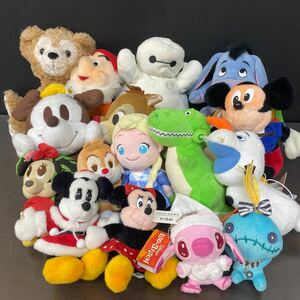  Disney soft toy together mascot key holder Mickey minnie Disneypiksa- Duffy pouch hole snow Stitch 