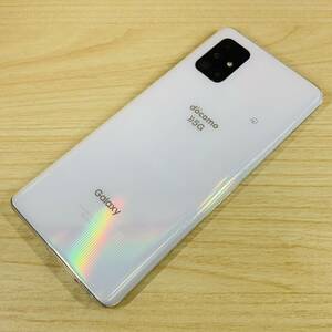ジャンク Galaxy A51 White SC-54A SAMSUNG 白ロム スマートフォン プリズムブリックスホワイト SIMロック解除済 [522]