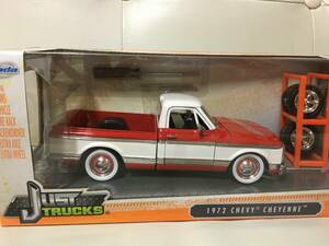 Jada シェビー 1972 CHEVY CHEYENNE 赤　JUST TRUCKS