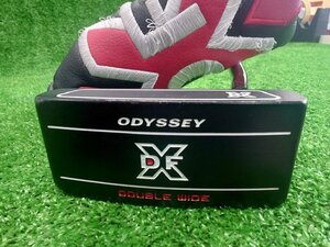 4卍1415 注目!!　パター【ODYSSEY/オデッセイ】DFX DOUBLE WIDE 2021　約32インチ　右利き用〈店頭引渡し可/札幌市/美しが丘店〉