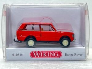 WIKING vi - King 1/87 010504 Range Rover Range Rover Classic красный 