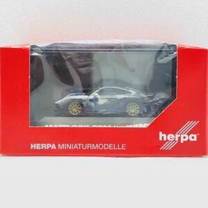 HERPA ヘルパ 1/87 101981 Porsche 911 Turbo Mattlook Edition Nr.3 ポルシェ 911 ターボ 991 マットルック エディション No.3