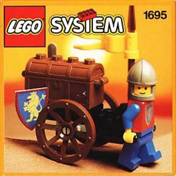 LEGO レゴ 1695 Tresure Chest トレジャーカート　カバヤ