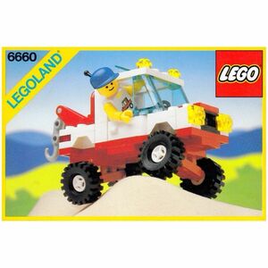LEGO レゴ 6660 Hook & Haul Wrecker オートサービス車（4輪サス付）