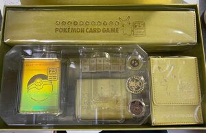 ゴールデンボックス サプライのみ 新品未使用　ポケモン ポケモンカード ピカチュウ GOLDEN BOX ANNIVERSARY