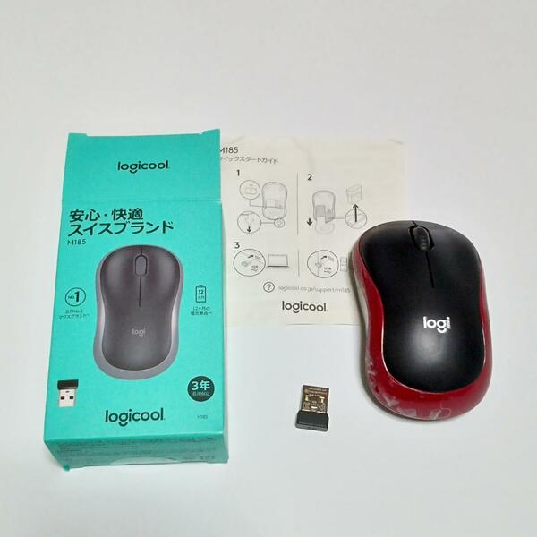 新品　ロジクールのマウス　ｌogicool Wireles Mouse M185