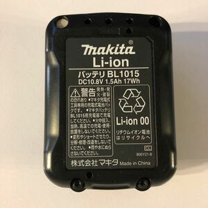 マキタ 純正 バッテリー BL1015 DC10.8V 1.5Ah 17Wh makita Li-ion リチウム ジャンク