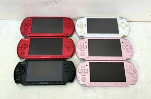 1円〜 PSP 3000 SONY 6台 まとめて PlayStation ソニー PSP3000×5台 携帯ゲーム ゲーム機 本体 ポータブル おもちゃ 玩具 当時物 大量