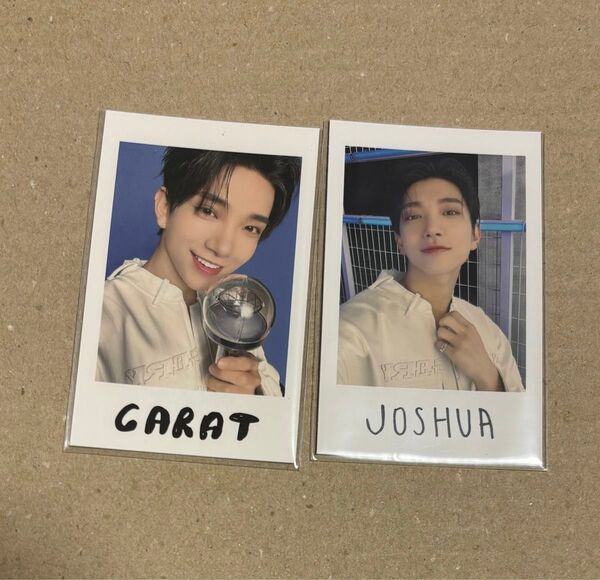 SEVENTEEN セブチ ジョシュア インスタントフォトステッカー