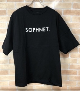 SOPHNET. ソフネット LOGO BAGGY TEE SOPH-220070 ブラック L 111391474