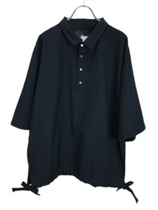 NOT CONVENTIONAL ノットコンベンショナル 半袖襟シャツ　ポロシャツ　NOT-19SS-67 ブラック FREE 44809500