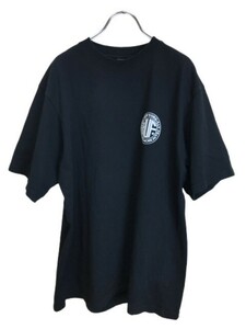 HUF ハフ 半袖Tシャツ　ロゴプリントT　バックプリント ブラック M 44809457