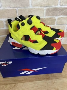 24SS 箱アリ Reebok リーボック スニーカー CLASSIC INSTAPUMP FURY 94 CITRON インスタポンプ ヒューリー 27CM 33849845