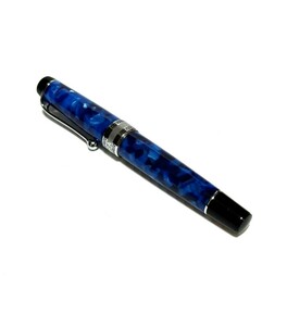  Aurora AURORA fountain pen pen .14K blue marble 