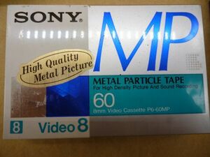 SONY ソニー　METAL　PARTICLE TAPE　メタル　Video８　テープ　６０　カデ738　　　送料無料 管ta　　24MAY