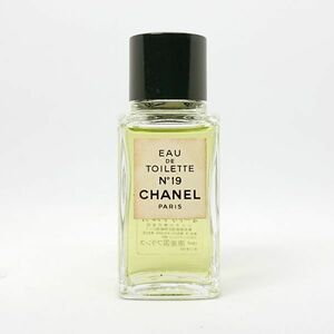 CHANEL シャネル No.19 EDT 19ml ☆残量ほぼいっぱい　送料220円