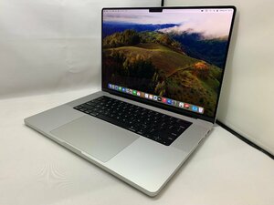 １円スタート！！《M1Max/8TB搭載》Apple MacBook Pro A2485 (16-inch, 2021) 外国語キーボード シルバー [Nmc]