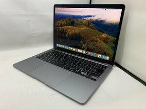 １円スタート！！Apple MacBook Air A2337 (M1,2020) スペースグレイ [Nmc]