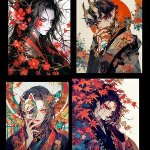 人物ステッカー 『宴』直購入禁止