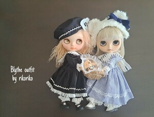 RIKORIKO * Blythe outfit casual furthermore Western-style clothes ... san *15 point set *