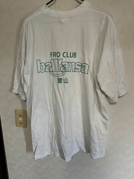 fro club 風呂クラブ Tシャツ ロサンゼルスアパレル ホワイト 2XL 半袖 カットソー TEE 半袖Tシャツ ホワイト 白 