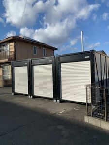  Gunma prefecture Maebashi city new Maebashi station . warehouse bike garage large car * trike * several pcs parking possible! lighting attaching various cost less access convenience 