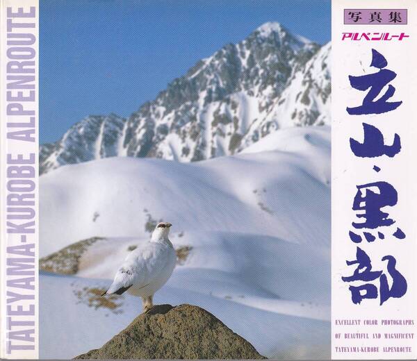 0813【200円+送料200円】《写真集》「立山・黒部アルペンルート」立山開発鉄道刊 発行時期2005年以前