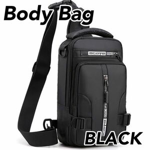 [ great popularity ]4WAY body bag waterproof Mini rucksack shoulder bag high capacity men's Korea stylish USB blackout door 