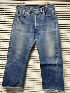 ◆ levis リーバイス　501 66前期 vintage デニムパンツ w36 ジーンズ 赤耳 ビンテージ USA製 