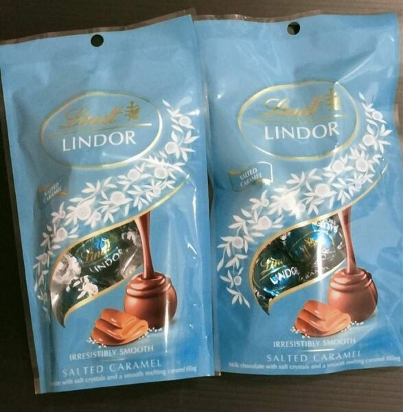 リンドール　ソルテッドキャラメル パック 2袋リンツ チョコレート　 Lindt